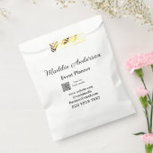 Sachets En Papier Planificateur d'événements ajouter un nom Code QR  (Scellé)