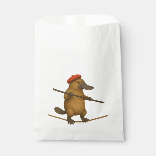 Sachets En Papier Platon ornithorynque funambule (Devant)