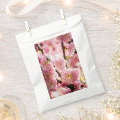 Sachets En Papier Plum à fleurs - Paradize rose (Coupé)