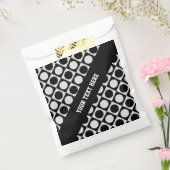 Sachets En Papier Points & Carrés / noir blanc + vos idées (Scellé)