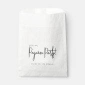 Sachets En Papier Points Polka Nuit Rose Pâle Doux  (Devant)