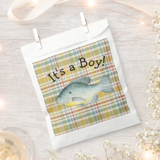 Sachets En Papier Poisson Faveur Sac (Coupé)