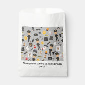 Sachets En Papier Police (Devant)