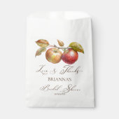 Sachets En Papier Pomme à jamais après la chute de la pomme Faveur d (Devant)