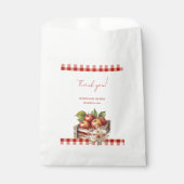 Sachets En Papier Pomme de mon oeil Baby shower Red Orchard (Devant)
