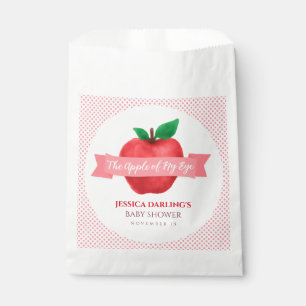 Sachets En Papier Pomme de mon oeil tomber baby shower à thème été