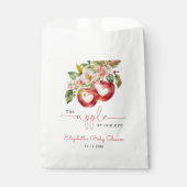 Sachets En Papier Pomme de notre Baby shower oculaire (Devant)