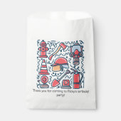 Sachets En Papier Pompier (Devant)