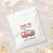 Sachets En Papier Pompier pompier Merci fête d'anniversaire (Coupé)