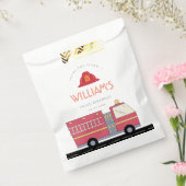 Sachets En Papier Pompier rouge Alarme Camion Fournitures d'annivers (Scellé)