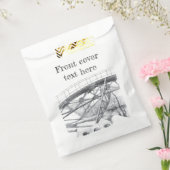 Sachets En Papier Pont antique. Dessin au crayon. (Scellé)