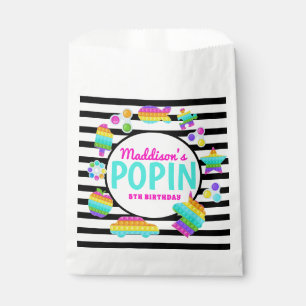 Sachets En Papier Pop It Birthday Invitation, Pop Fidget Invitation,