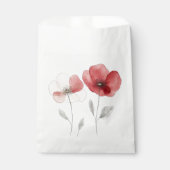 Sachets En Papier Poppies rouges (Devant)