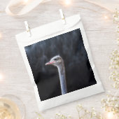 Sachets En Papier portrait d'autruche (Coupé)