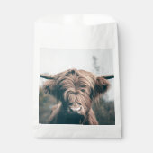 Sachets En Papier Portrait de vache Highland (Devant)