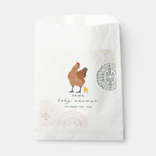 Sachets En Papier Poulets Baby shower poussin