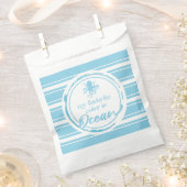 Sachets En Papier Poulpe Bleu Côtier (Coupé)