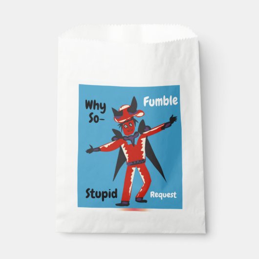 Sachets En Papier Pourquoi tant d'idiots (Devant)