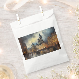 Sachets En Papier Prague nuit en République Tchèque