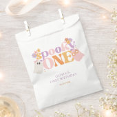 Sachets En Papier Premier anniversaire d'Halloween Retro (Coupé)