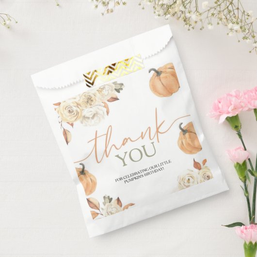 Sachets En Papier Premier anniversaire du petit Citrouille (Scellé)