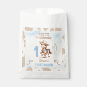 Sachets En Papier Premier Rodéo Western Cowboy Birthday Boy (Devant)