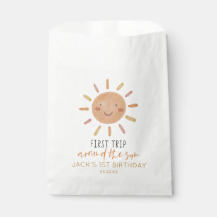 Sachets En Papier Premier Voyage Autour Du Soleil 1Er Anniversaire