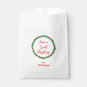 Sachets En Papier Prenez un doux Noël, une retraite