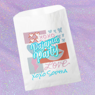 Sachets En Papier Preppy Pajama Party