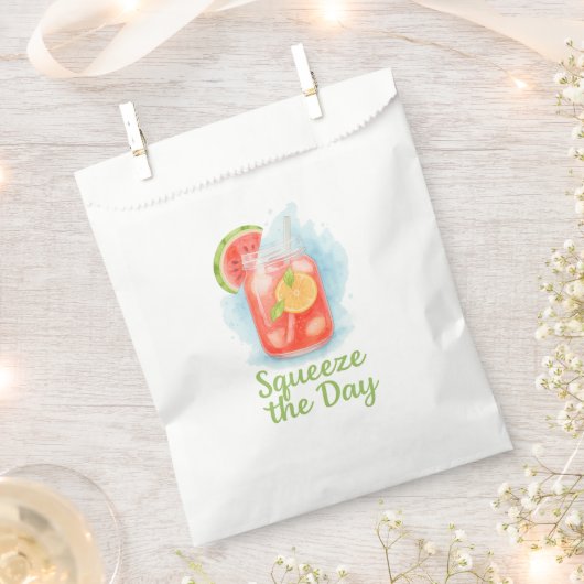 Sachets En Papier Presser le jour – Sac de fête de fruits d'été (Coupé)
