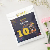 Sachets En Papier Prêt à écraser monster camion sombre anniversaire