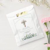 Sachets En Papier Pretty Eucalyptus Wooden Cross Funeral Seed Packet (Scellé)