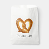 Sachets En Papier Pretzel doux au sel (Devant)