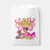 Sachets En Papier Princesse en rose (Devant)