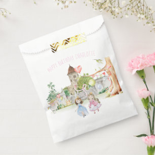 Sachets En Papier Princesses, Chevaliers et Dragons Fairy Tale Anniv