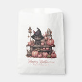 Sachets En Papier Professeur Salem Black Chat Witch Halloween heureu (Devant)