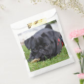Sachets En Papier pug noir allongé (Scellé)