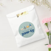 Sachets En Papier Puppy Paw-ty Treat, Fête d'anniversaire de chien, (Scellé)
