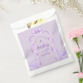 Sachets En Papier Purple Bow Birthday Any Age (Scellé)