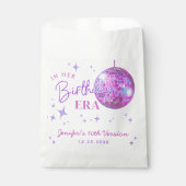 Sachets En Papier Purple Dans Ma Musique De L'Ère D'Anniversaire (Devant)
