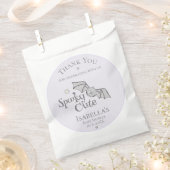 Sachets En Papier Purple Éffrayant Cute Bats Bébé Halloween (Coupé)