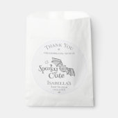 Sachets En Papier Purple Éffrayant Cute Bats Bébé Halloween (Devant)