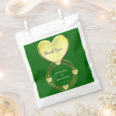 Sachets En Papier Purple Emerald Green Gold Mariage Événements (Coupé)