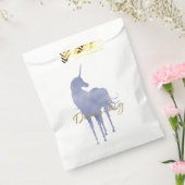 Sachets En Papier Purple Unicorn Gold Parties scintillant Dream Big  (Scellé)