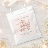Sachets En Papier Pyjamas & Procuco Fête des mariées Bachelorette (Coupé)