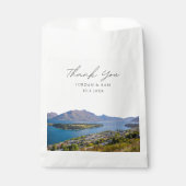 Sachets En Papier Queenstown Wedding Favor Merci (Devant)