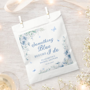 Sachets En Papier Quelque chose de bleu avant de faire Blue Chic Fêt