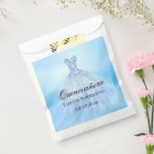 Sachets En Papier Quinceanera Bleu Bébé (Scellé)