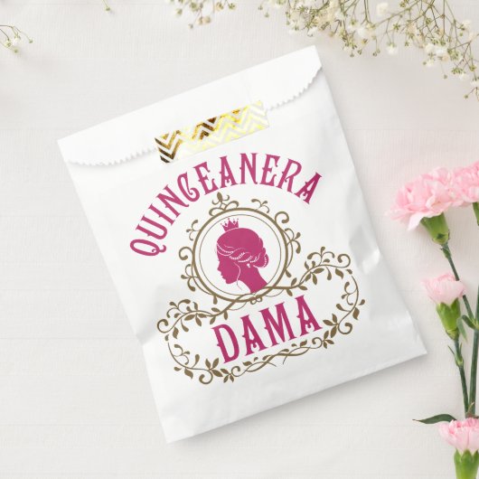 Sachets En Papier Quinceanera Dama (Scellé)