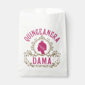 Sachets En Papier Quinceanera Dama (Devant)